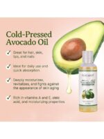 100ml Natural Plant-Based Oil, Vitamin C Oil, Facial & Body Care, Body Massage & SPA Moisturizing Oil. Ingredients: Avocado Oil, Olive Oil, Aloe Vera Oil, Coconut Oil, Argan Oil, Castor Oil, Jojoba Oil - Image 6