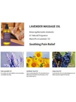 236ml Lavender & Frankincense Body Massage Oil, Soothing Muscle Aches Herbal Essence, Relaxing & Activating Massage Oil, 8 Fl Oz - Image 7