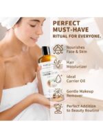 MAYJAM 16 Fl Oz (473ml) Base Oil, Ingredients Include Fractionated Coconut Oil, Jojoba Oil, Grape Seed Oil, Vegetable Glycerin And Castor Oil, For Body Care, Moisturizing And Nourishing - Image 3
