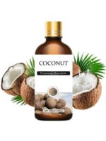 100ml/30ml/10ml Coconut Face Oil, Moisturizing Coconut Essential Oil, Smooth Skin Fragrance Skincare Oil, Pure Plant Extract Oil