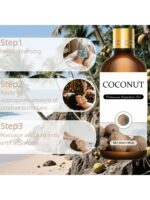 100ml/30ml/10ml Coconut Face Oil, Moisturizing Coconut Essential Oil, Smooth Skin Fragrance Skincare Oil, Pure Plant Extract Oil - Image 3
