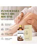 100ml/30ml/10ml Coconut Face Oil, Moisturizing Coconut Essential Oil, Smooth Skin Fragrance Skincare Oil, Pure Plant Extract Oil - Image 4