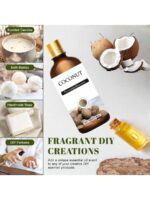 100ml/30ml/10ml Coconut Face Oil, Moisturizing Coconut Essential Oil, Smooth Skin Fragrance Skincare Oil, Pure Plant Extract Oil - Image 5