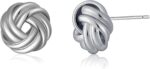 SHERLOVE Trendy Gold Plated Knot Earrings for Women Chunky Statement Drop Dangle Earrings Lightweight Hypoallergenic Fashion Accessories Gold Jewelry Gifts for Womens - Image 4